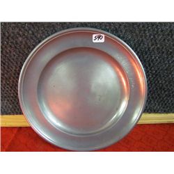 1874 Pewter Plate