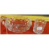 Image 1 : American Fostoria Nappy and Toothpick Holder