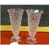 Image 1 : Two American Fostoria Flared Bud Vases