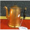Image 1 : Copper Coffee Pot - Rochester NY Metal Works