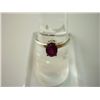 Image 1 : 8.25 CTW RUBY RING .925 STERLING SILVER