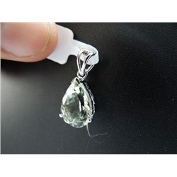 5.25 CTW PHENITE PENDANT .925 STERLING SILVER