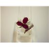 Image 1 : NATURAL 15.50 CTW RUBY RING .925 STERLING SILVER