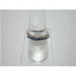 NATURAL 14.75 CTW RUBY RING .925 STERLING SILVER