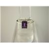 Image 1 : 9.75 CTW AMETHYST RING .925 STERLING SILVER