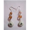 Image 1 : NATURAL 29.05 CTW SEMIPRECIOUS EARRING .925 STERLING SI