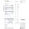 Image 2 : Diamond GIA Cert. Square 1.10 ctw K, VVS2