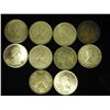 Image 1 : 10 ASSORTED CANADA SILVER 25 CENTS
