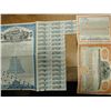 Image 1 : STOCK CERTIFICATE AND A BOND SEE DESCRIPTION
