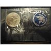 Image 2 : 1971-S IKE SILVER DOLLAR (UNC) (BLUE PACK)