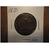 Image 1 : 1831 US LARGE CENT