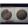 Image 2 : 1853 & 54 SEATED LIBERTY QUARTERS