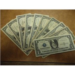 10-1957 $1 SILVER CERTIFICATES