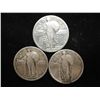 Image 1 : 1925,27 & 28 STANDING LIBERTY QUARTERS