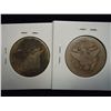 Image 2 : 1907-D & 07-O BARBER HALF DOLLARS