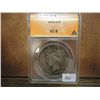Image 1 : 1934-D PEACE SILVER DOLLAR ANACS (VERY GOOD8)