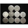 Image 2 : 10 ASSORTED SEATED LIBERTY DIMES