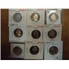 Image 1 : 9 ASSORTED PROOF WASHINGTON QUARTERS SEE DESCR.