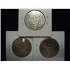 Image 2 : 1909,12-D & 15-D BARBER HALF DOLLARS