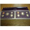 Image 1 : 1991 & 92 US PROOF SETS (WITH BOXES)