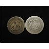 Image 2 : 1858-O & 77 SEATED LIBERTY HALF DOLLARS