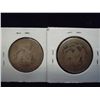 Image 2 : 1875 & 77-S SEATED LIBERTY QUARTERS
