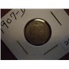 Image 1 : 1907-D BARBER DIME (FINE+)