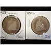 Image 1 : 1853 & 56 SEATED LIBERTY QUARTERS