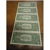 Image 2 : 5-2003-A LOW CONSECUTIVE SERIAL #'S $1 FRN'S