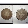 Image 2 : 1906-D & 07-D BARBER HALF DOLLARS