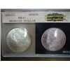 Image 1 : 1884-CC MORGAN SILVER DOLLAR PCCI MS61