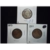 Image 1 : 1856-O,75 & 87 SEATED LIBERTY DIMES