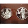 Image 1 : 1974 COOK ISLANDS $2 1/2 & $7 1/2  SILVER PF'S