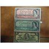 Image 1 : CANADIAN CURRENCY 1937 $1, 54 $1 & 54 $2 NOTES
