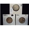 Image 1 : 1876,88-S & 90 SEATED LIBERTY DIMES