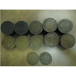 106 ASSORTED 1911-1930'S AUSTRALIAN LARGE PENNIES
