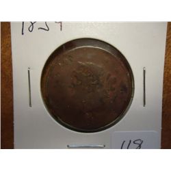 1839 US LARGE CENT