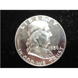 1956 FRANKLIN HALF DOLLAR PROOF