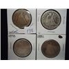 Image 1 : 1876,77,78 & 91 SEATED LIBERTY QUARTERS