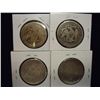 Image 2 : 1876,77,78 & 91 SEATED LIBERTY QUARTERS