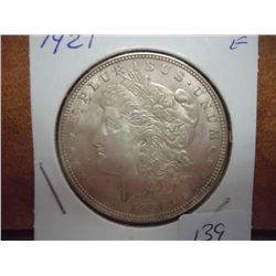 1921 MORGAN SILVER DOLLAR