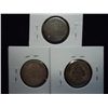 Image 2 : 1854,76 & 91 SEATED LIBERTY DIMES