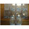 Image 1 : 10 ASSORTED ICG BUFFALO NICKEL SLABS