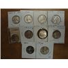 Image 1 : 10 ASSORTED WASHINGTON SILVER QUARTERS