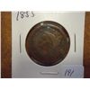 Image 1 : 1855 US LARGE CENT