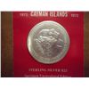 Image 1 : 1972 CAYMAN ISLANDS STERLING SILVER $25 SPECIMEN