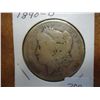 Image 1 : 1890-O MORGAN SILVER DOLLAR