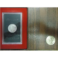 1971-S IKE SILVER DOLLAR PROOF (BROWN PACK)