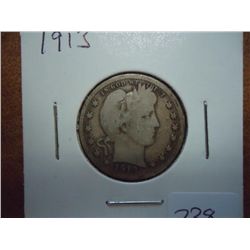 1913 BARBER QUARTER