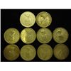 Image 2 : 10 ASSORTED 1960'S CANADA SILVER 25 CENTS